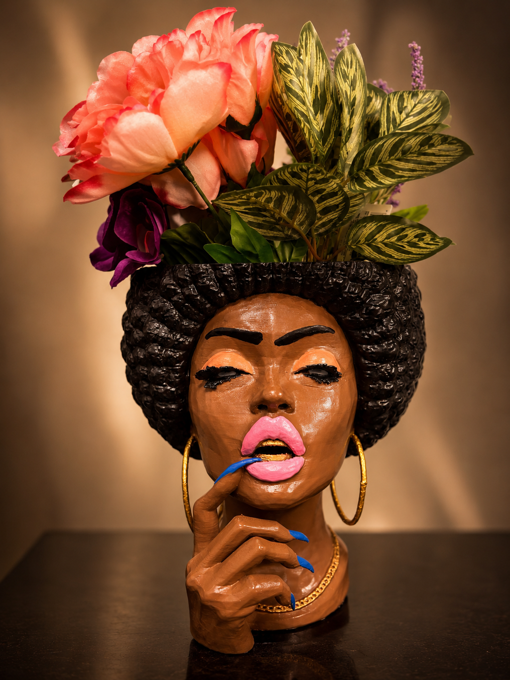 Blossom Afro Blom Planter vase