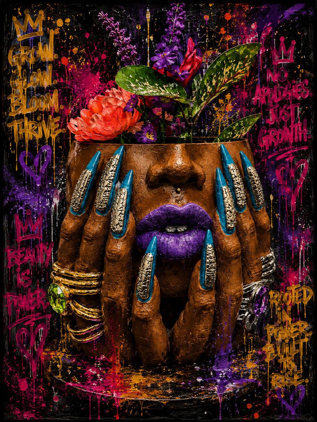 The Jasmine Jewels Art Print