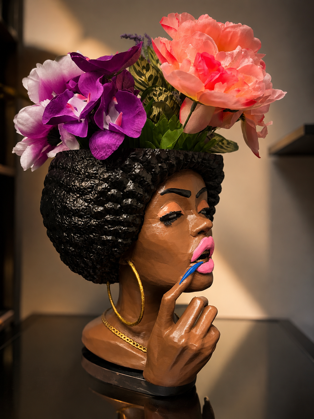 Blossom Afro Blom Planter vase
