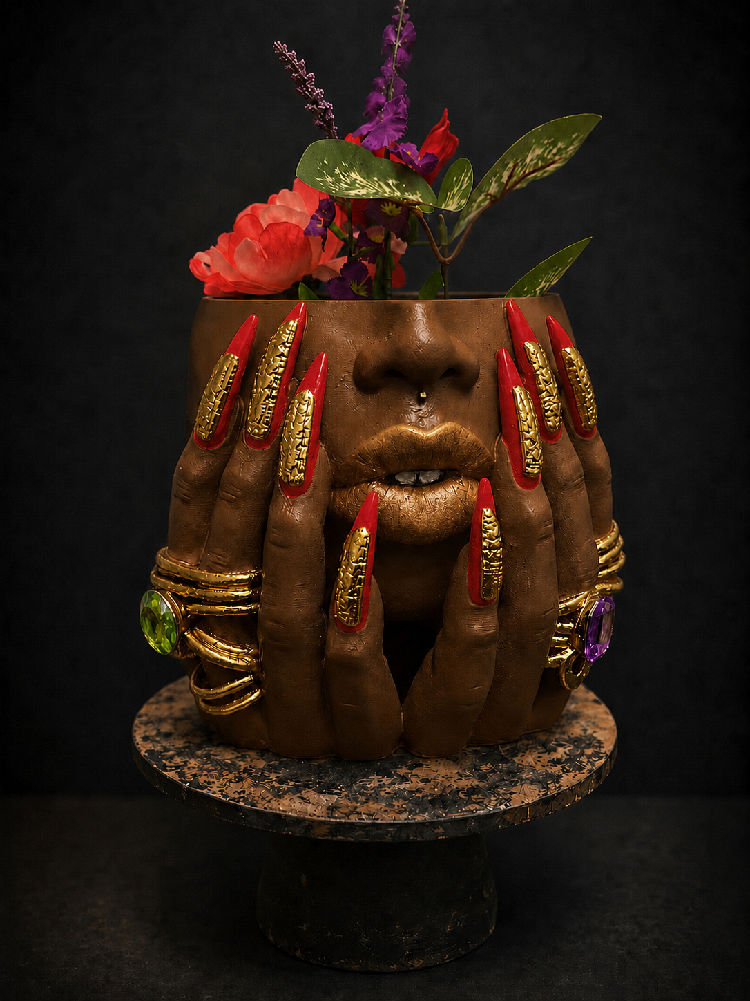 The Jewels of Jasmine Vase