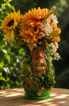 The Emerald Empress( with Flowers)