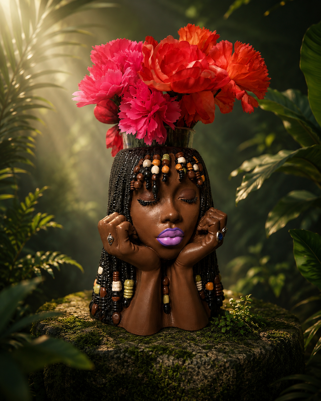 Sza Inspired Art Vase