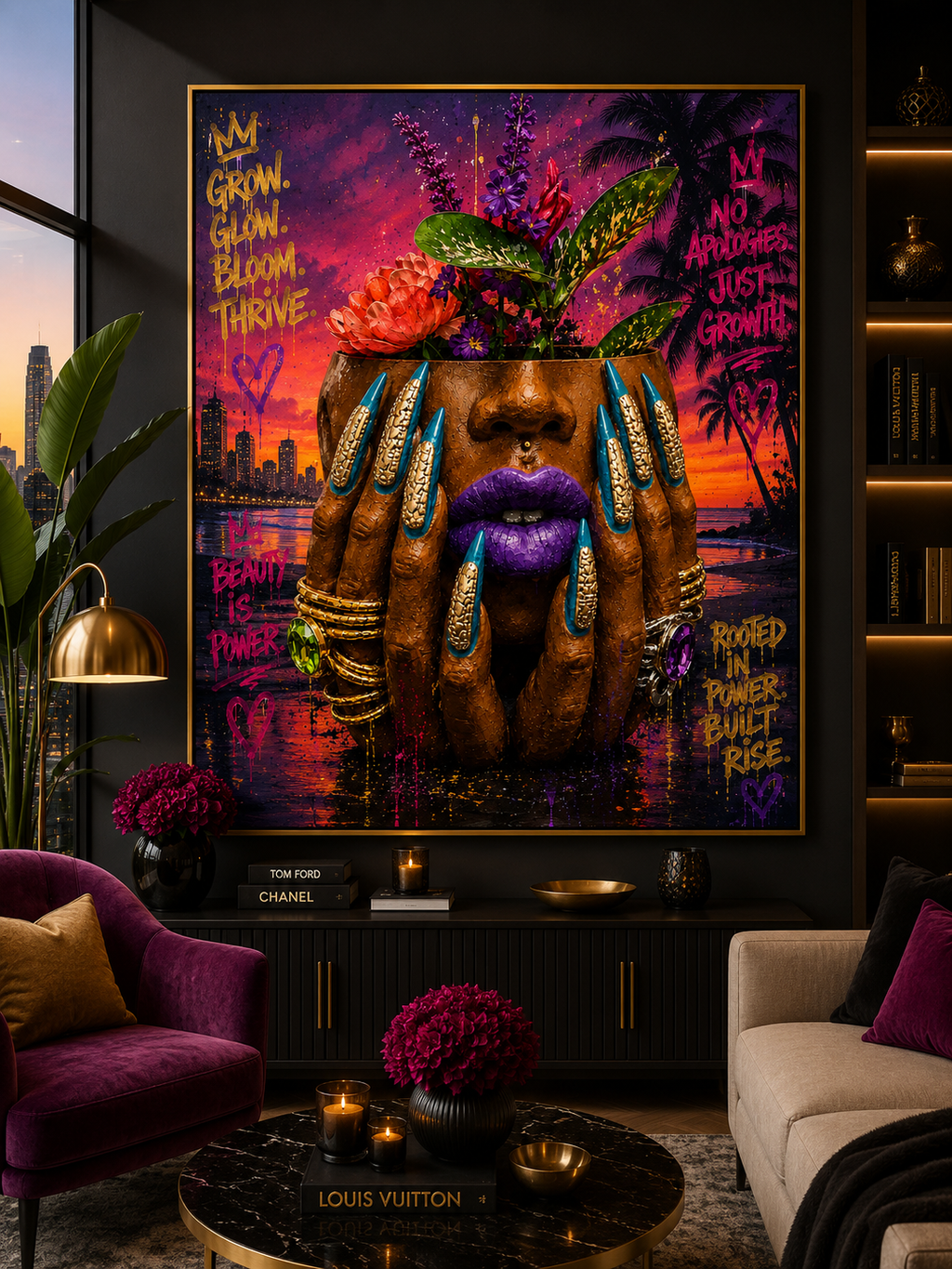 The Jasmine Jewels Art Print
