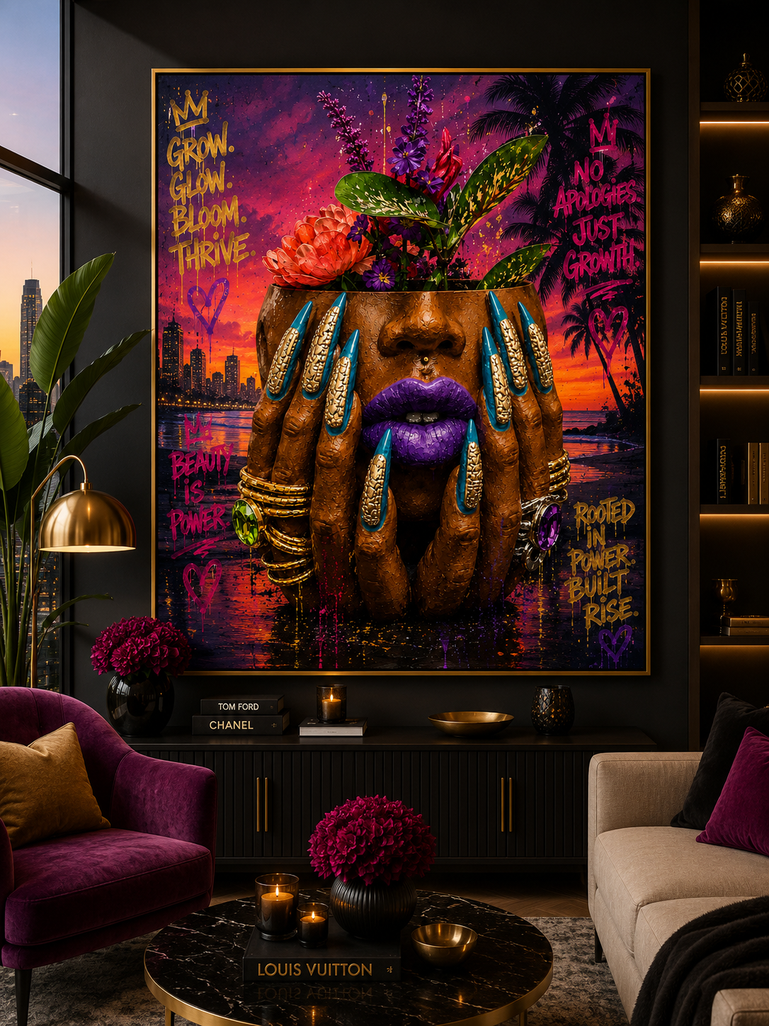 The Jasmine Jewels Art Print